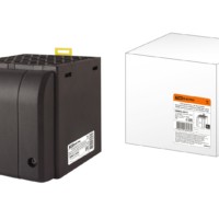 Обогреватель с встроенным вентилятором в корпусе ОШВ-400 230В 400Вт для установки на DIN-рейку TDM