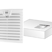 Вентиляционная решетка с фильтром для вентилятора ВФУ SQ0832-0112 (204 мм) TDM