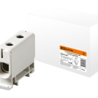 Клемма вводная силовая КВС 6-50 кв.мм. серая TDM