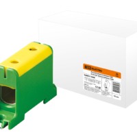 Клемма вводная силовая КВС 16-95 кв.мм. желтая/зеленая TDM