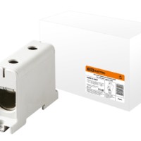 Клемма вводная силовая КВС 35-150 кв.мм. серая TDM