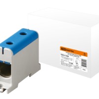 Клемма вводная силовая КВС 35-150 кв.мм. синяя TDM