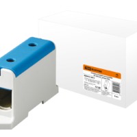 Клемма вводная силовая КВС 35-240 кв.мм. синяя TDM