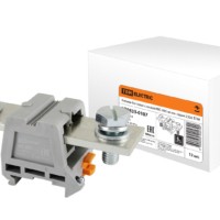 Клемма болтовая силовая КБС-095 кв.мм. серая 230А TDM