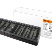 Коробка испытательная переходная ИКП (аналог ИК, ИКК, сталь) с прозр. крышкой TDM