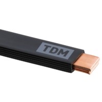 Шина медная гибкая изолированная ШМГ 4х(32х1), 2м, TDM