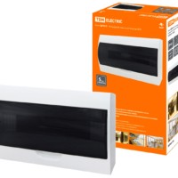 Бокс ЩРН-П-18модулей навесной пластик IP41 TDM