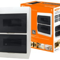 Бокс ЩРН-П-24модуля навесной пластик IP41 TDM