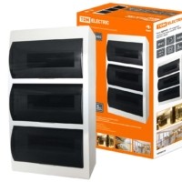 Бокс ЩРН-П-36 модулей навесной пластик IP41 TDM