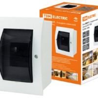 Бокс ЩРН-П-3 модуля навесной пластик IP41 TDM