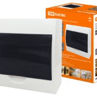 Бокс ЩРН-П-10 модулей навесной пластик IP41 TDM