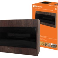 Бокс ЩРН-П-18 модулей навесной пластик IP41 “Эко” (бук) TDM