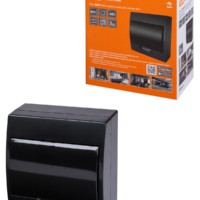 Бокс ЩРН-П-8 модулей навесной пластик IP41, Антрацит TDM