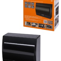 Бокс ЩРН-П-10 модулей навесной пластик IP41, Антрацит TDM