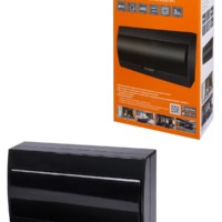 Бокс ЩРН-П-18 модулей навесной пластик IP41, Антрацит TDM