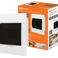 Бокс ЩРВ-П-6модулей встраиваемый пластик IP41 TDM