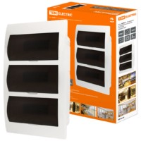 Бокс ЩРВ-П-36 модулей встраиваемый пластик IP41 TDM