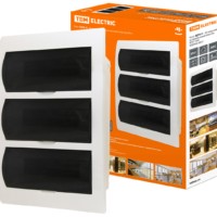 Бокс ЩРВ-П-45 модулей встраиваемый пластик IP41 TDM