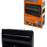 Бокс ЩРВ-П-18 модулей встраиваемый пластик IP41, Антрацит TDM