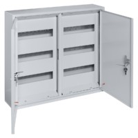 Корпус металлический ЩРН-72 (540х600х120) 2-х дверный TDM