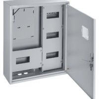 Корпус металлический ЩУРН-3/24 (560х480х165) 1 дверный TDM