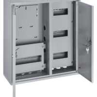 Корпус металлический ЩУРН-3/30 (540х490х165) 2-х дверный TDM