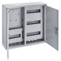 Корпус металлический ЩУРН-3/48 (540х600х165) 2-х дверный TDM