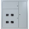 Корпус щита этажного 4 кв. (1010х950х160) размер ниши (920х860х140) TDM