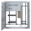 Корпус щита этажного 3 кв. (1010х950х160) размер ниши (920х860х140) TDM