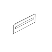 Фальш-панель для ВРУ 150х450мм с вырезом TDM