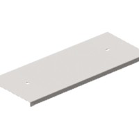 Фальш-панель однорядная глухая 150х600мм TDM