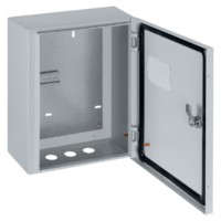 Корпус металлический ЩУ-1ф/1-0 (1 дверь) (310x300x150) IP54 Народный эконом
