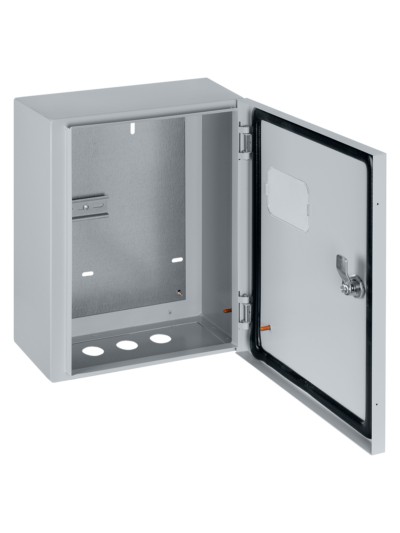 Корпус металлический ЩУ-1ф/1-0 (1 дверь) (310x300x150) IP54 Народный эконом