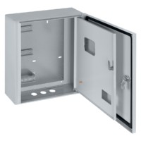 Корпус металлический ЩУ-1ф/1-1 (2 двери) (310х300х150) IP54 Народный эконом