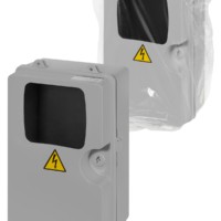 ЩУ-П-1ф/3ф (360х225х155) пластик, монтажная панель IP54 TDM