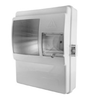 Корпус вводного устройства КВУ-1/3-4, (КДЕ-1, CZU-220), (280x315x110), IP54, TDM