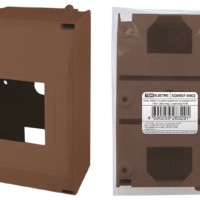 Бокс КМПн 1/4 для наружной установки IP20 “ЭКО” (бук) инд. штрихкод TDM