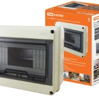 Бокс ЩРН-П-8 модулей навесной пластик IP65 TDM