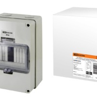 Бокс КМПнИ-8, с индикатором, блокировкой, герметичными вводами, 200х200х110 мм, IP66, TDM