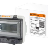 Крышка защитная для выреза в шкафу пластик 6 модулей IP67 TDM