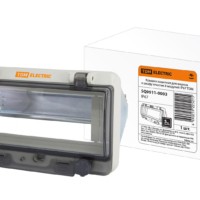 Крышка защитная для выреза в шкафу пластик 8 модулей IP67 TDM