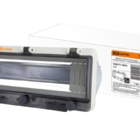 Крышка защитная для выреза в шкафу пластик 12 модулей IP67 TDM