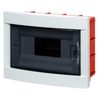 Бокс ЩРВ-ПМ-8 модулей, встраиваемый, АБС-пластик, IP40, Народный