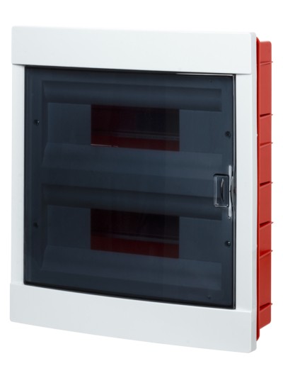 Бокс ЩРВ-ПМ-18 модулей, встраиваемый, АБС-пластик, IP40 Народный