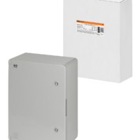 Бокс пластиковый ЩМП-0-3, ABS, IP65, -45 до +75 С, навесной, (400x300x170) TDM