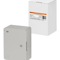 Бокс пластиковый ЩМП-0-1, ABS, IP65, от -45 до +75 °С, навесной, (280x210x130) TDM