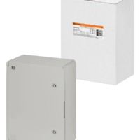 Бокс пластиковый ЩМП-0-4, ABS, IP65, от -45 до +75 °С, навесной, (400x300x210) TDM