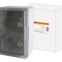 Бокс пластиковый ЩМП-0-5, прозр., крышка ABS, IP65, -45 до +75 С, навесной, (500x400x240) TDM