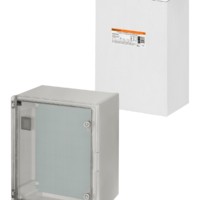 Бокс пластиковый ЩМП-0-10, прозр. крышка, ABS, IP65, от -45 до +75 °С, навесной, (500x350x220) TDM