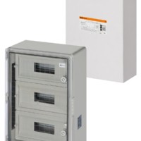 Бокс ЩРН-П-36 модулей, прозр. крышка, ABS, IP65, от -45 до +75 °С, навесной, (350х500х190) TDM